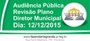 Audiência Pública - Revisão Plano Diretor Municipal