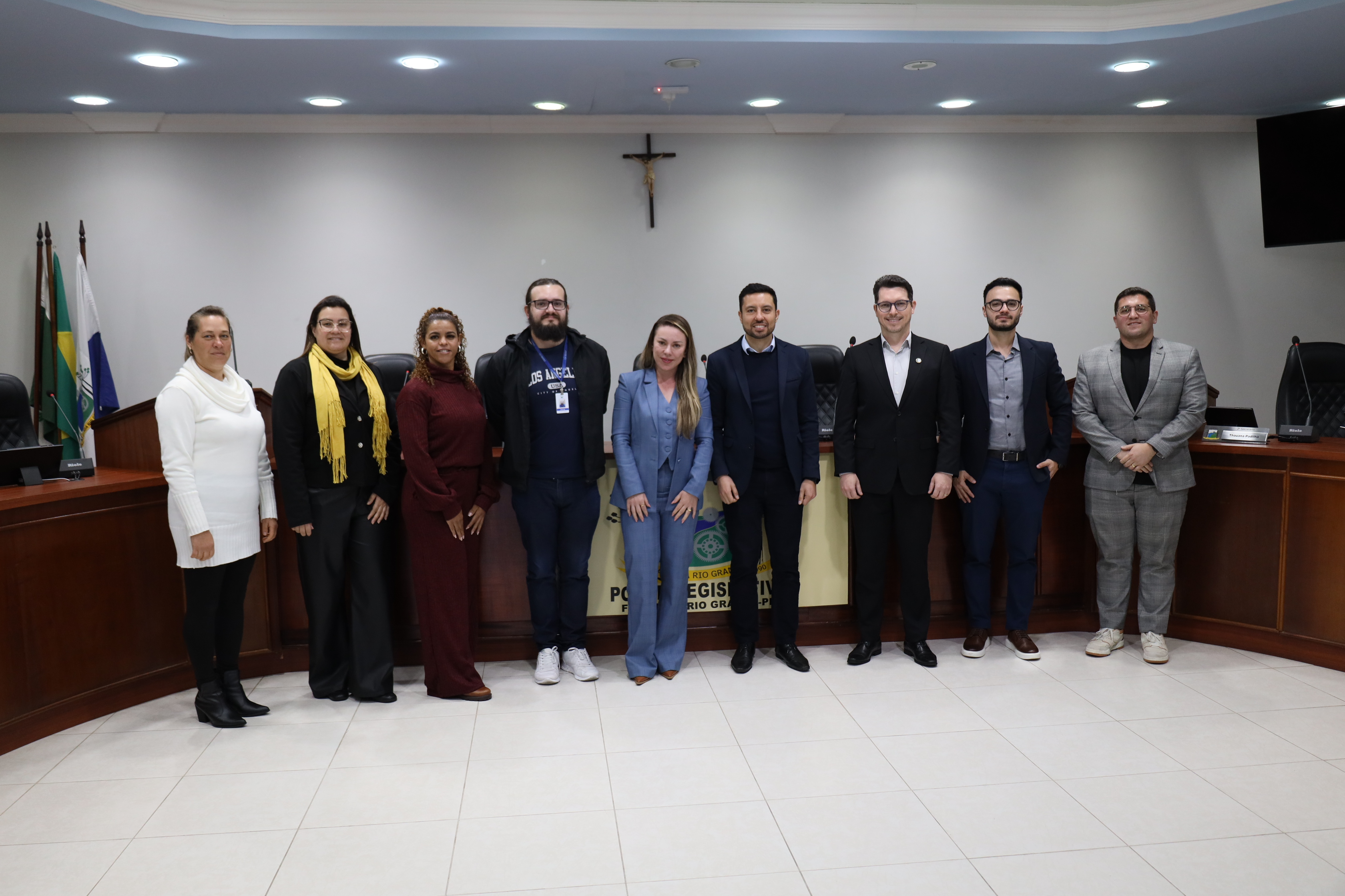 CÂMARA DE FAZENDA RIO GRANDE RECEBE VISITA TÉCNICA DO TCE-PR