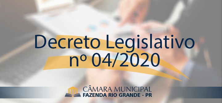 Decreto Legislativo 04/2020