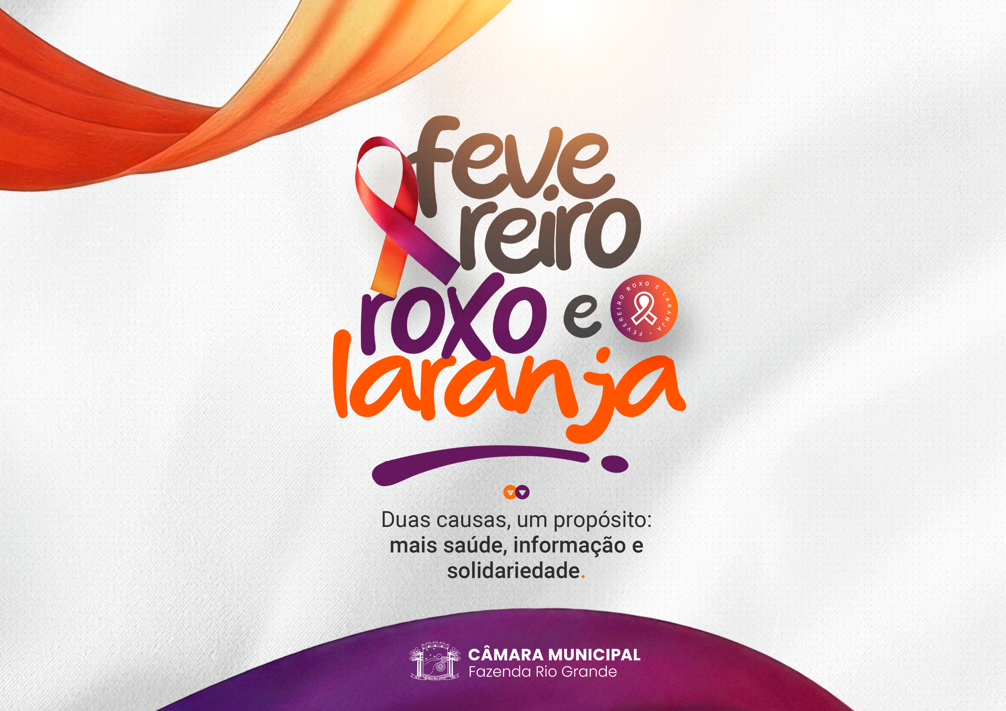 FEVEREIRO ROXO E LARANJA EM FAZENDA RIO GRANDE 