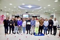 GUARDA MUNICIPAL JORGE APARECIDO CRISPIM RECEBE O 5º PRÊMIO ALDAIR JOSÉ STEMPINHAKI 