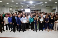 JOÃO RONALDO PELANDA E ONILDO CÓRDOVA RECEBEM O TÍTULO DE CIDADÃO HONORÁRIO DE FAZENDA RIO GRANDE