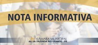 Nota Informativa - Encerramento da 22ª Sessão Ordinária