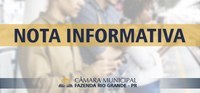 Nota informativa aos profissionais de imprensa