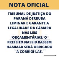 Nota Oficial