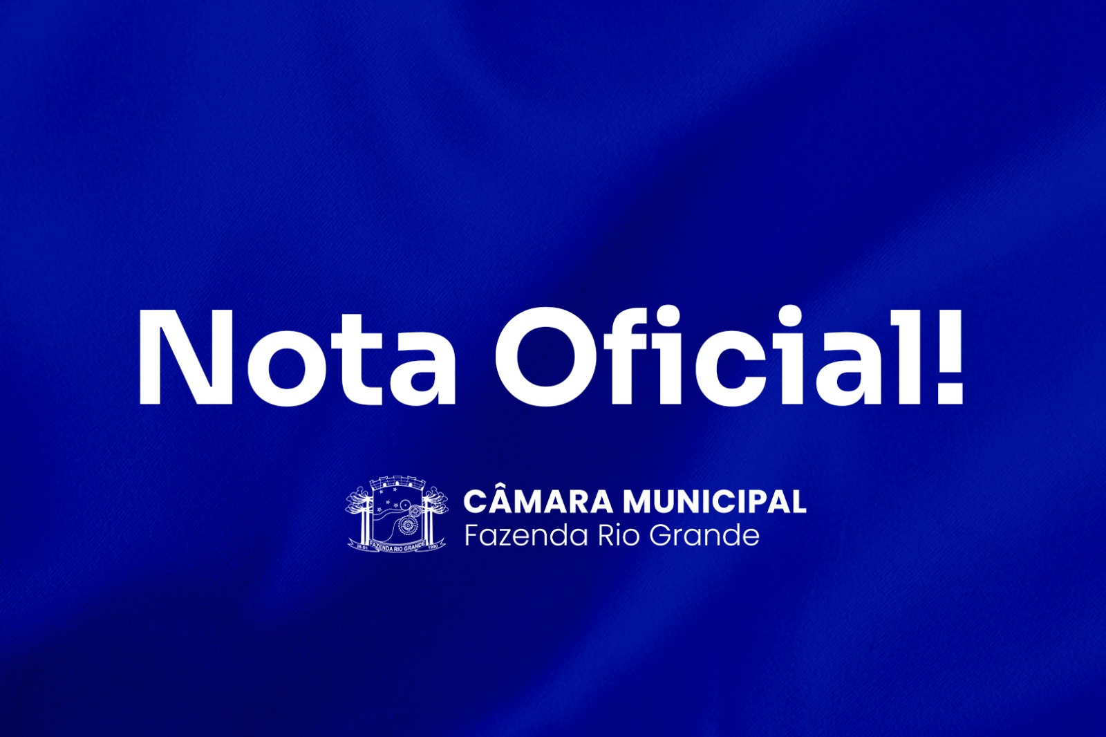 NOTA OFICIAL DE REPÚDIO