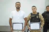 SOLDADOS DA POLÍCIA MILITAR RECEBEM MOÇÃO DE APLAUSOS NA CÂMARA DE FAZENDA RIO GRANDE 