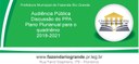 Audiência Pública PPA-Plano Plurianual 20/06/2017