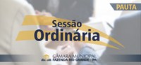 Pauta da 06ª Sessão Ordinária 01/04/2019