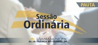 Pauta da 9ª Sessão Ordinária 26/04/2021