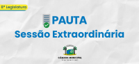 Pauta da 11ª Sessão Extraordinária 04/12/2023