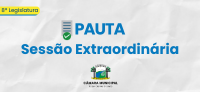 Pauta da 13ª Sessão Extraordinária