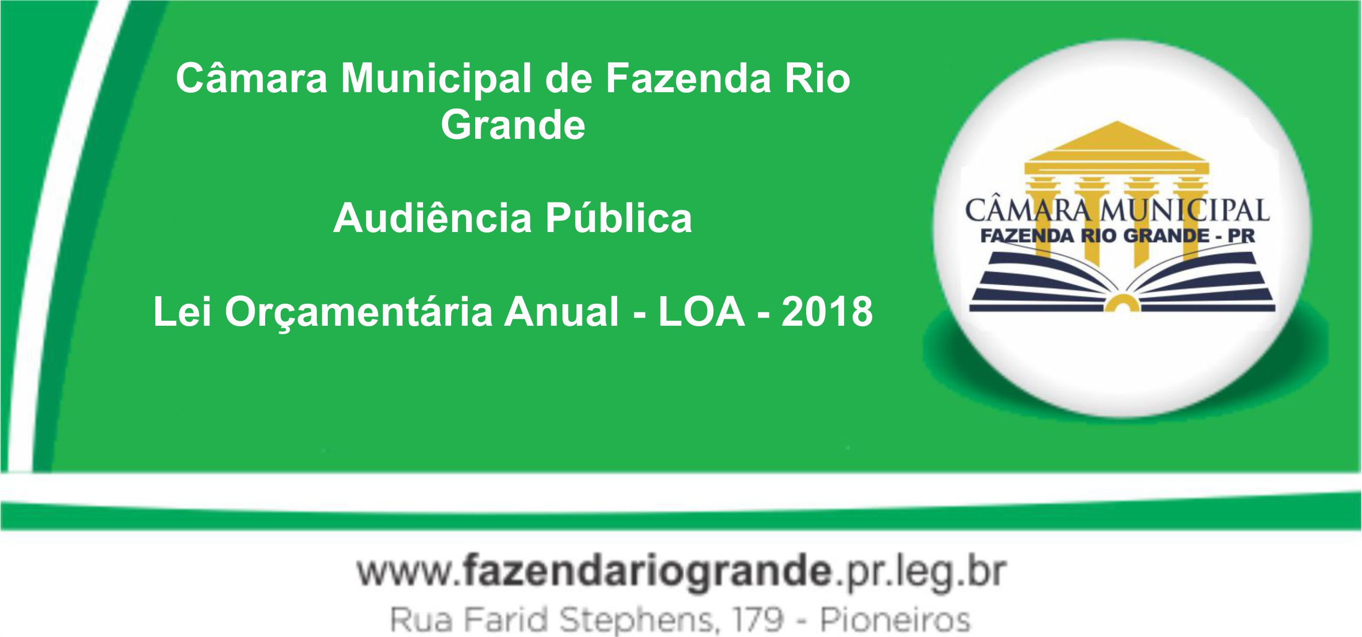 Audiência Pública - Lei Orçamentária Anual