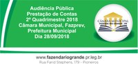 Audiência Pública Prestação de Contas 2° Quadrimestre 2018