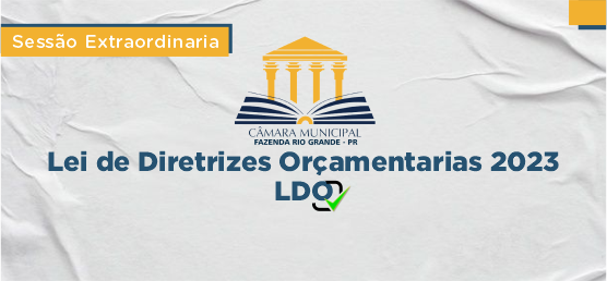 LDO terá duas audiências públicas