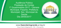 Prestação de Contas 1º Quadrimestre