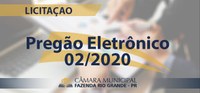 ERRATA - PREGÃO ELETRÔNICO 02/2020